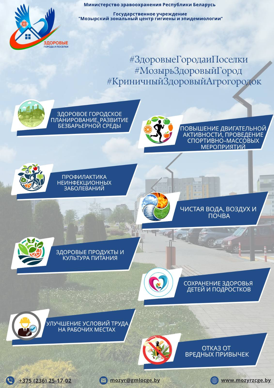 Проект «Здоровые города и поселки»